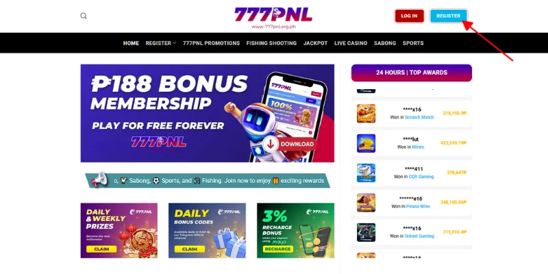 Register 1 Summary of 4 great benefits when register for 777PNL